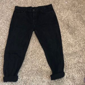 Black mom jeans